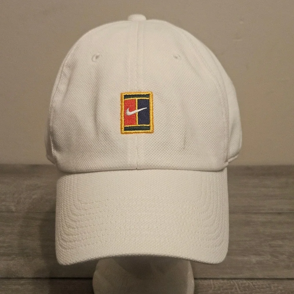 Nike Court Heritage86 Rafa Nadal Tennis Center Hat White Adjustable DJ6147-102